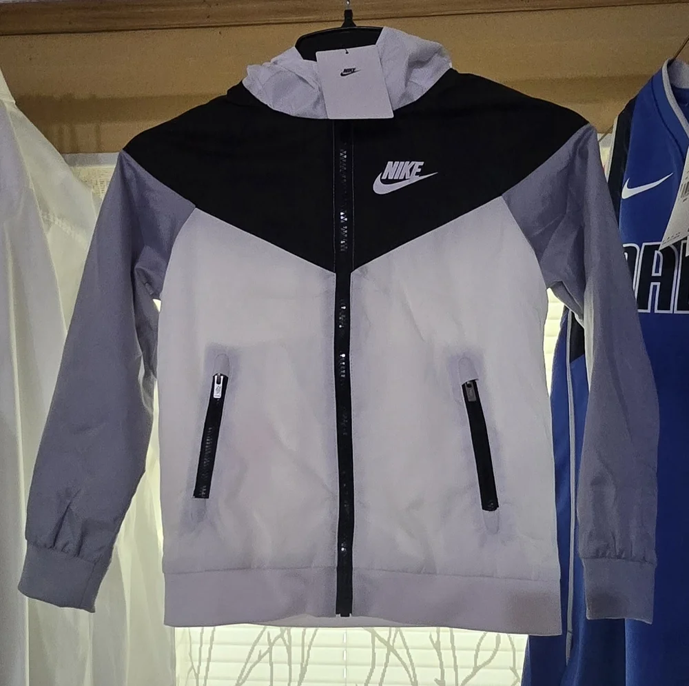 Nike Black and Gray‎ Jacket